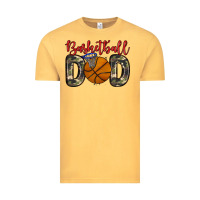 Vintage Mustard basketball dad Vintage Tee - Zillion Design Studio
