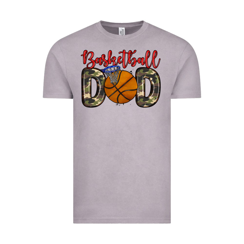Basketball Dad Vintage Tee by Zillion Design Studio | Teevron