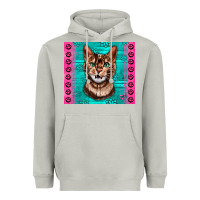 Moon Dust Western Bengal Cat Heavyweight Hoodie - LillyAllenDesigns