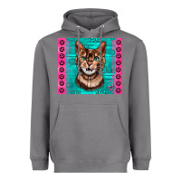 Storm Western Bengal Cat Heavyweight Hoodie - LillyAllenDesigns