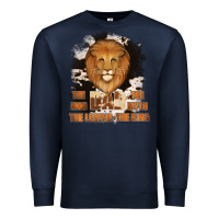 Navy Dad The Man Cowhide Background Premium Sweatshirt - Jasminsmagicworld