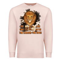 Pale Pink Dad The Man Cowhide Background Premium Sweatshirt - Jasminsmagicworld