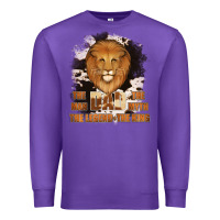 Purple Dad The Man Cowhide Background Premium Sweatshirt - Jasminsmagicworld