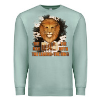 Seafoam Dad The Man Cowhide Background Premium Sweatshirt - Jasminsmagicworld