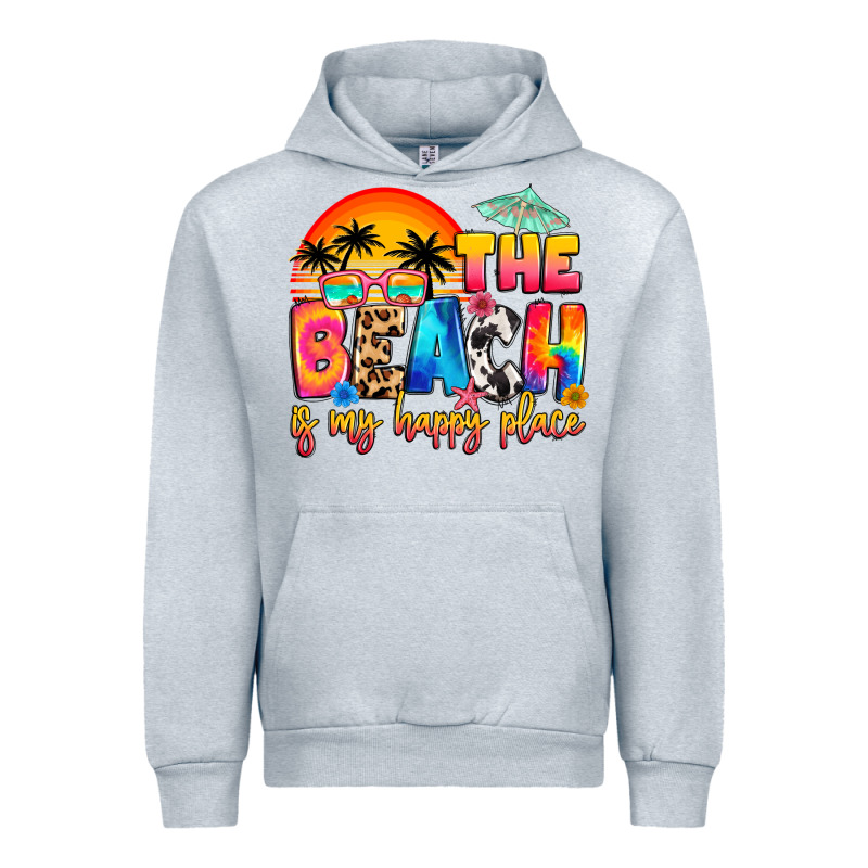 The Beach Is My Happy Place Urban Hoodie by Artiststas | Teevron