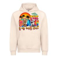 Sandshell the beach is my happy place Urban Hoodie - Artiststas