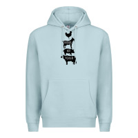 Blue Mist Friend Not Food Premium Hoodie - Bettercallsaul