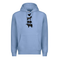 Colony Blue Friend Not Food Premium Hoodie - Bettercallsaul