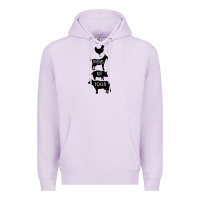 Lilac Friend Not Food Premium Hoodie - Bettercallsaul