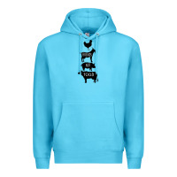 Ocean Blue Friend Not Food Premium Hoodie - Bettercallsaul