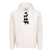 Pale Pink Friend Not Food Premium Hoodie - Bettercallsaul