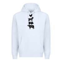 White Friend Not Food Premium Hoodie - Bettercallsaul