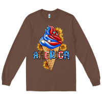 Chestnut ice cream america Long Sleeve Tee - AdoDesignShop