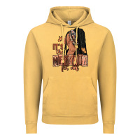 Vintage Mustard It's the melanin for me Vintage Hoodie - RanaPortraitStore