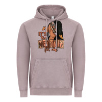 Vintage Zinc It's the melanin for me Vintage Hoodie - RanaPortraitStore