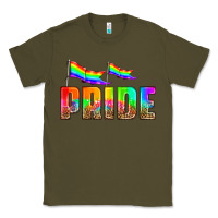 Army Green pride Classic Tee - HRA Design Shop