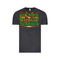 Vintage Black nacho average teacher Vintage Tee - texasbilliewilder