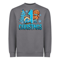Storm 1st christmas gingerbread boy Heavyweight Sweatshirt - Zillion Design Studio