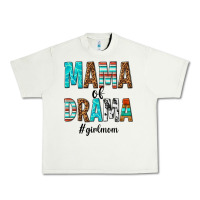 Pistachio mama of drama girl mom Urban Heavy Tee - texasbilliewilder