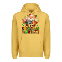 Antique Gold this is my christmas movie watching blanket Premium Hoodie - MaliasSmallBusiness