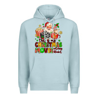 Blue Mist this is my christmas movie watching blanket Premium Hoodie - MaliasSmallBusiness