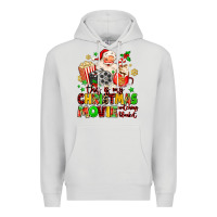 Dove Grey this is my christmas movie watching blanket Premium Hoodie - MaliasSmallBusiness