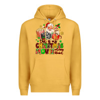 Mustard this is my christmas movie watching blanket Premium Hoodie - MaliasSmallBusiness