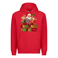 Red this is my christmas movie watching blanket Premium Hoodie - MaliasSmallBusiness