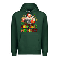 Sports Green this is my christmas movie watching blanket Premium Hoodie - MaliasSmallBusiness