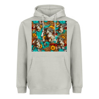 Moon Dust mustang horse western Heavyweight Hoodie - LillyAllenDesigns