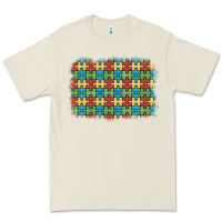 Bone autism awareness background Premium Tee - Artiststas