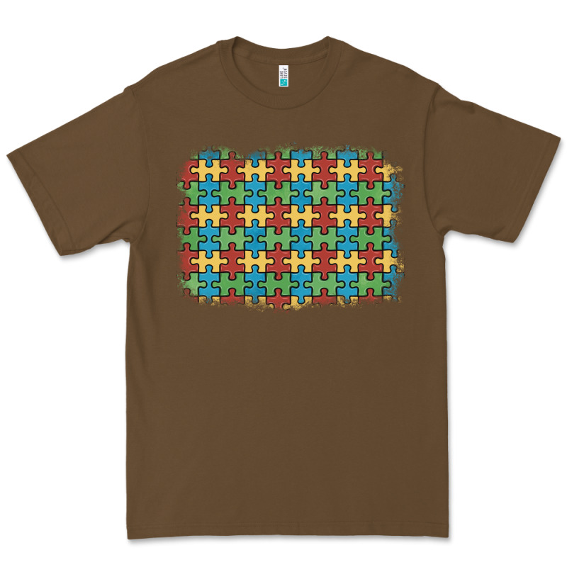 Autism Awareness Background Premium Tee by Artiststas | Teevron