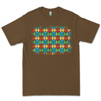 Cacao autism awareness background Premium Tee - Artiststas