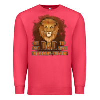 Cardinal Dad The Man Leather Background Premium Sweatshirt - Jasminsmagicworld