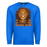 True Royal Dad The Man Leather Background Premium Sweatshirt - Jasminsmagicworld