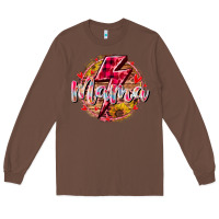 Chestnut mama lighting bolt Long Sleeve Tee - RacoonDesign