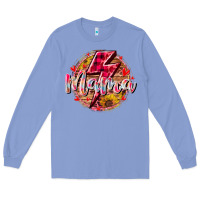 Colony Blue mama lighting bolt Long Sleeve Tee - RacoonDesign