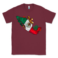 Burgundy mexico Classic Tee - CowhideDigitalArt