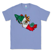 Colony Blue mexico Classic Tee - CowhideDigitalArt