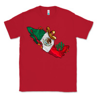 Red mexico Classic Tee - CowhideDigitalArt
