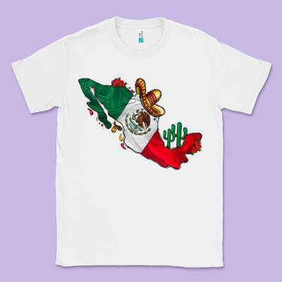 Mexico Classic Tee Designed By Cowhidedigitalart
