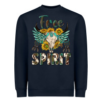 Navy western boho free spirit Heavyweight Sweatshirt - texasbilliewilder