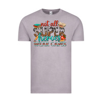 Vintage Zinc not all superheroes wear capes with books Vintage Tee - texasbilliewilder