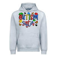 Heather Grey autism sister Urban Hoodie - Artiststas