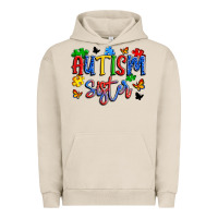 Pigment French Oak autism sister Urban Hoodie - Artiststas