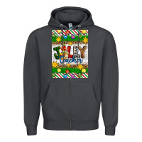 Smoke Christmas jolly teacher Zipper Hoodie - Artiststas