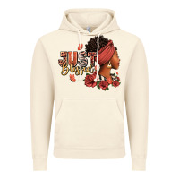 Vintage Artic Just blessed afro woman with roses Vintage Hoodie - RanaPortraitStore
