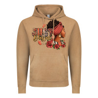 Vintage Camel Just blessed afro woman with roses Vintage Hoodie - RanaPortraitStore