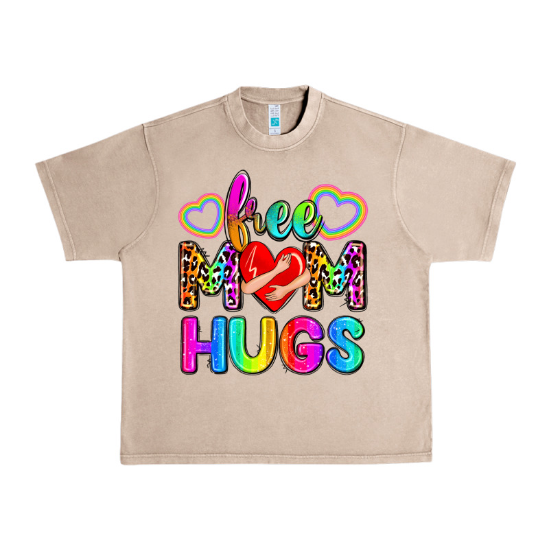 Free Mom Hugs Urban Heavy Tee by Zillion Design Studio | Teevron