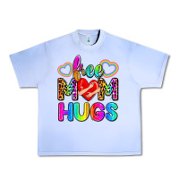 Grape Ice free mom hugs Urban Heavy Tee - Zillion Design Studio